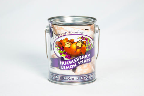 Huckleberry Lemon Snaps